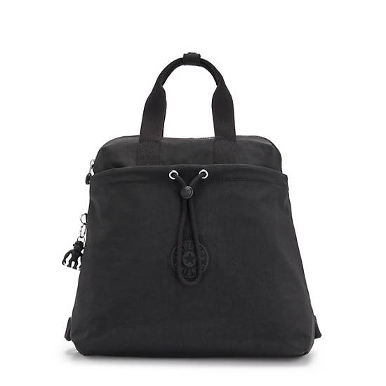 Kipling Goyo Medium Backpack Tote Handväska Svarta | SE 1945EB